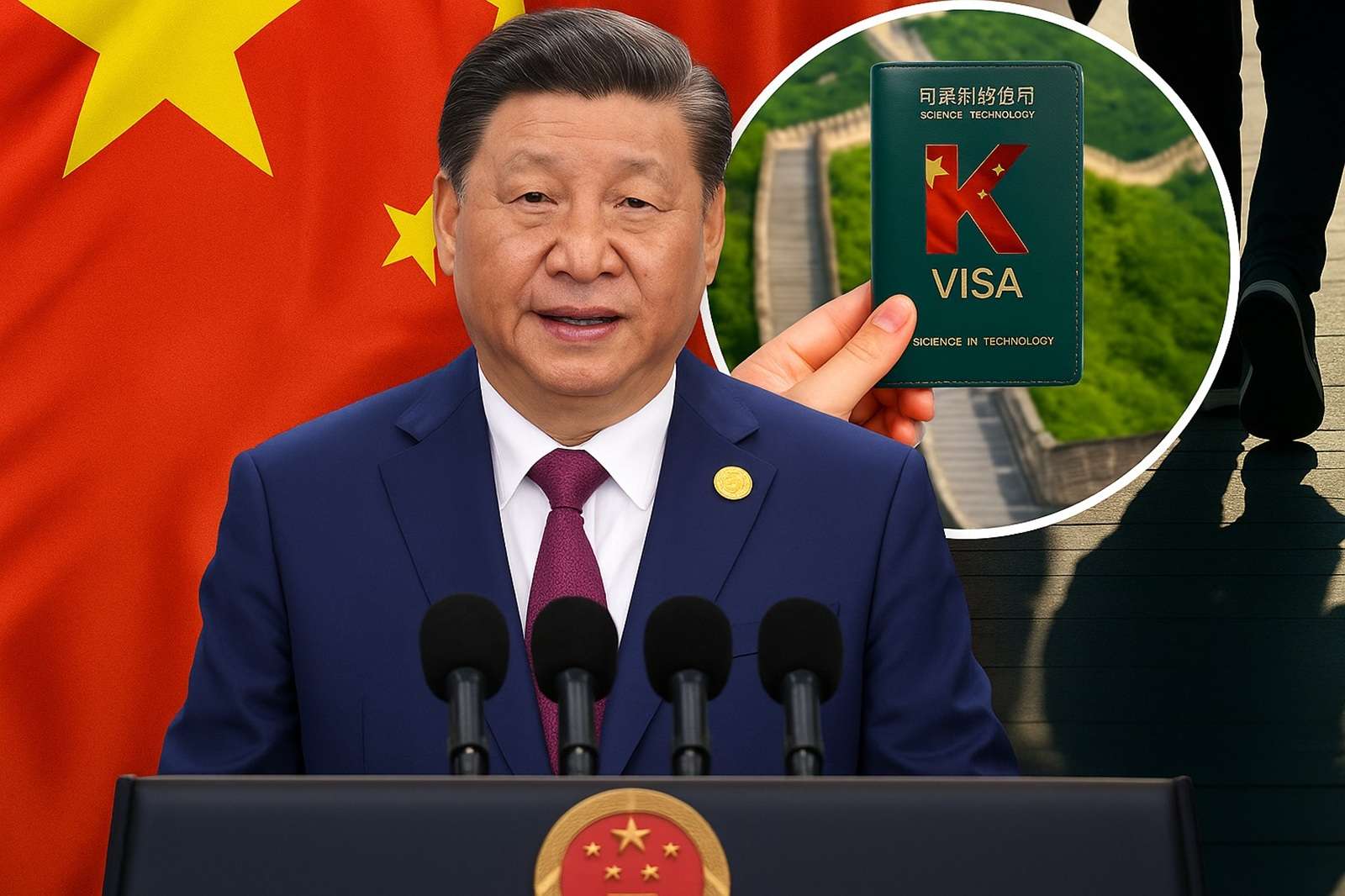 China lança novo visto em 1º de outubro para atrair jovens profissionais estrangeiros em ciência e tecnologia, ampliando oportunidades de carreira internacional.