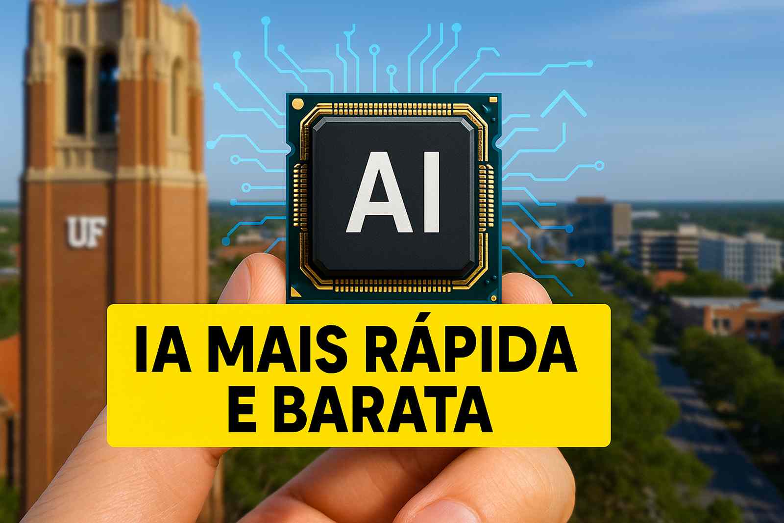 Pesquisadores criam chip óptico que reduz drasticamente o consumo de energia em tarefas de inteligência artificial e mantém alta precisão