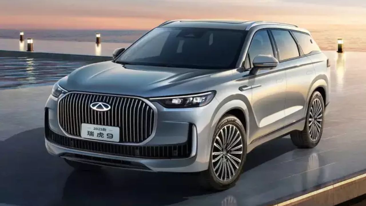 Adoptando Una Estética Universal Y Sofisticada, El Diseño Del Caoa Chery Tiggo 9 Se Destaca Por La Rejilla Imponente Con Efecto Diamante Y Por Las Manijas Retráctiles, Que Refuerzan Su Propuesta Premium En El Mercado.