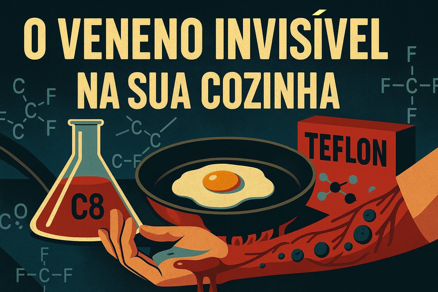 Teflon; PFAS; C8; Contaminação.