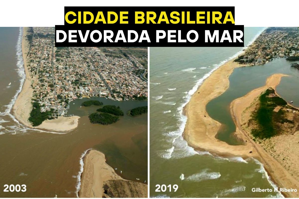 Atafona, no Rio de Janeiro, sofre erosão costeira com avanço do mar, mais de 200 casas destruídas
