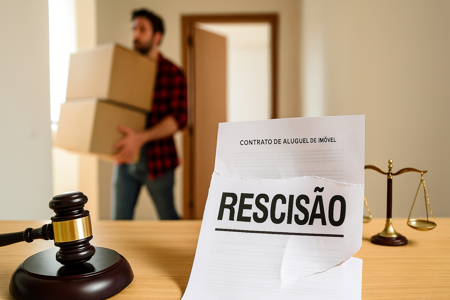 Contrato de aluguel não é prisão - inquilino pode deixar o imóvel antes do prazo sem multa em casos previstos na lei, confirma Justiça