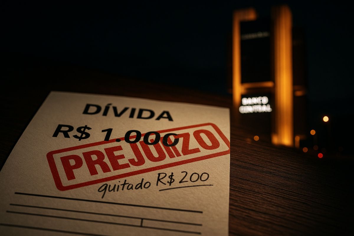 Dívidas negociadas podem gerar registro de prejuízo no SCR do Banco Central. Segundo o advogado Antonio Galvão, isso dificulta o acesso a crédito, mesmo com o nome limpo em SPC e Serasa.