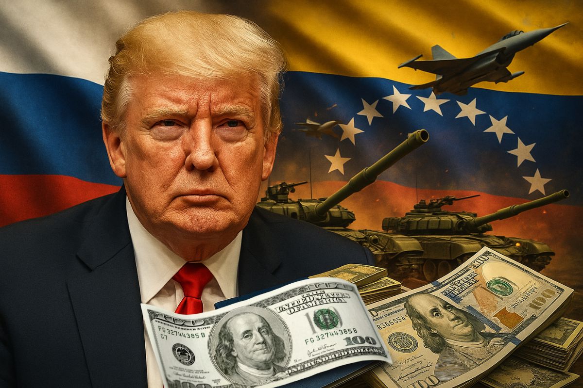 Durante fala à imprensa em Washington, Donald Trump afirmou estar preparado para uma segunda fase de sanções contra a Rússia e deixou no ar a possibilidade de ações militares contra cartéis de drogas na Venezuela, conectando temas de política externa e interna