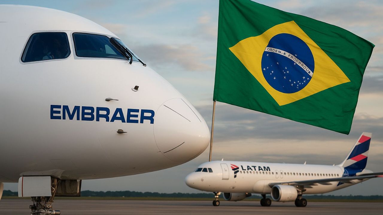 Embraer escapa de tarifaço de 50% de Trump (lista de exceções) e fecha acordo bilionário de US$ 2,1 bi com a Latam (1)
