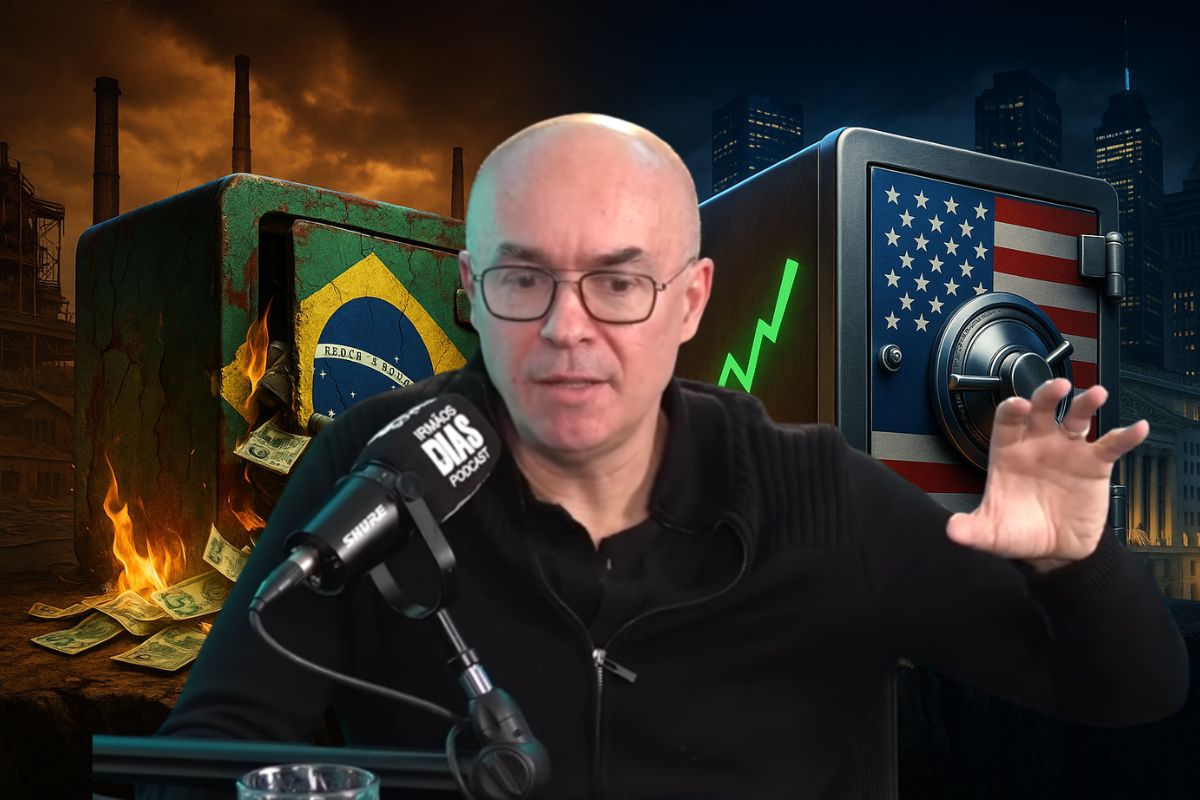 O alerta não é sobre a dívida em si, mas sobre a falta de indústria, educação e capacidade produtiva que impede o Brasil de sustentar o mesmo nível de endividamento dos EUA — por isso, especialistas veem risco de colapso em até três anos caso a gastança pública continue.