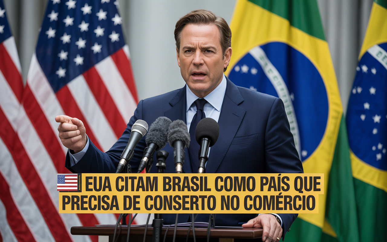 Secretário dos EUA causa polêmica ao citar Brasil como país que precisa de “conserto” no comércio e lista Suíça, Índia e Taiwan entre alvos de Washington
