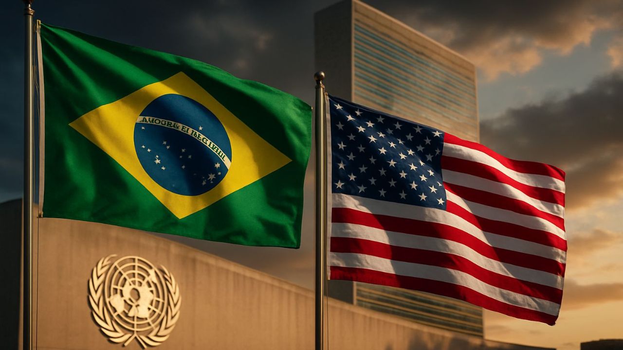 "Evidente ruptura": Brasil e EUA chegam à 80ª Assembleia da ONU com visões opostas e racha na relação, diz especialista