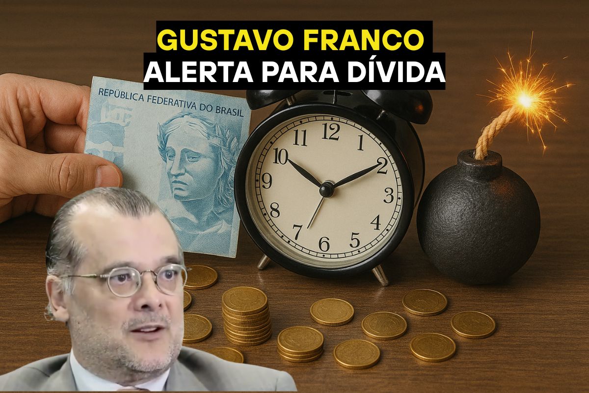 Gustavo Franco alerta que os gastos do governo transformam a dívida pública brasileira em bomba geracional, crítica feita ao Banco Central e ao risco fiscal.