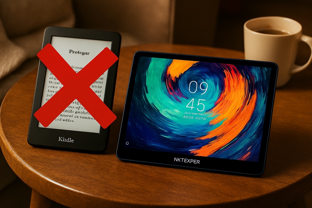 Adeus Kindle? Novo tablet da TCL com tela NXTPAPER imita papel, alterna cores com botão mágico e promete leitura sem dor nos olhos em qualquer lugar