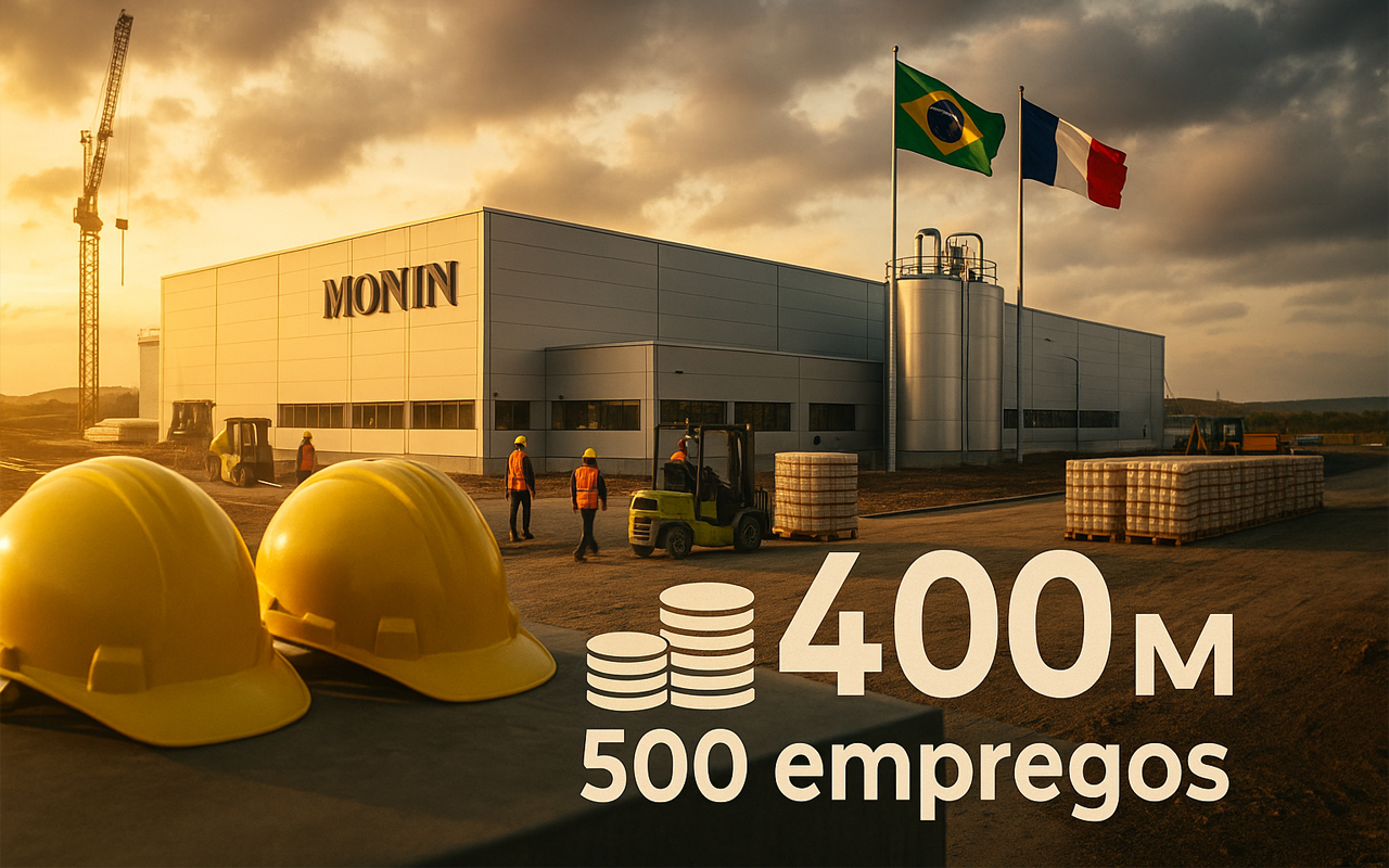 Francesa Monin chega ao Brasil com R$ 400 milhões para abrir fábrica em cidade do interior de São Paulo e estima a criação de 500 empregos diretos e indiretos