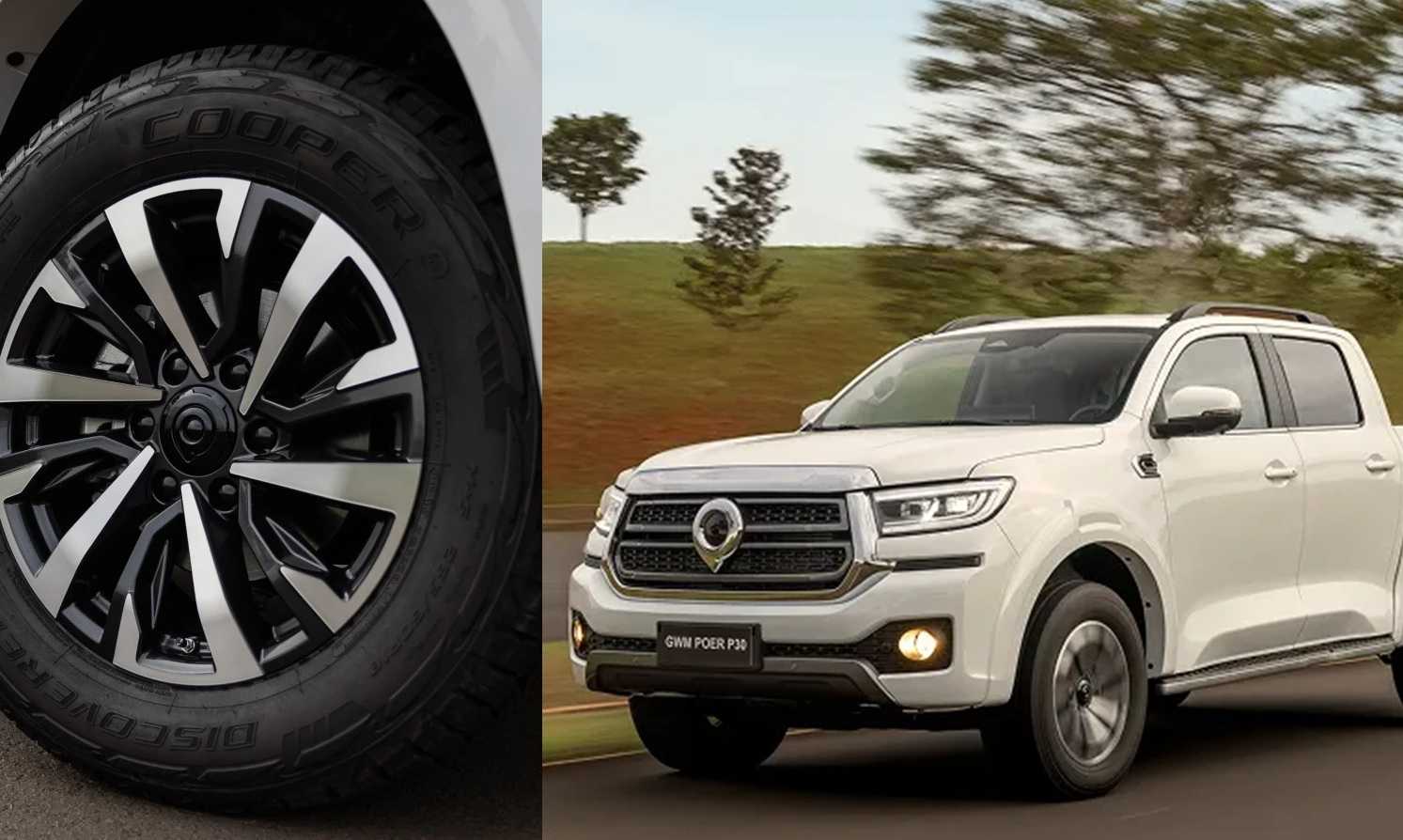 Picape GWM Poer P30 chega ao Brasil com motor 2.4 biturbo, 184 cv, 800 km de autonomia e preço inicial de R$ 220 mil.