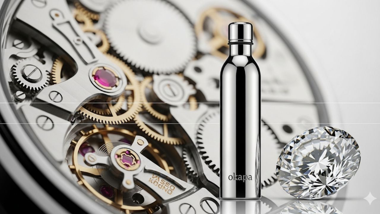 Garrafa de água de R$ 1.600: O design de luxo que levou 10 anos para ser criado.