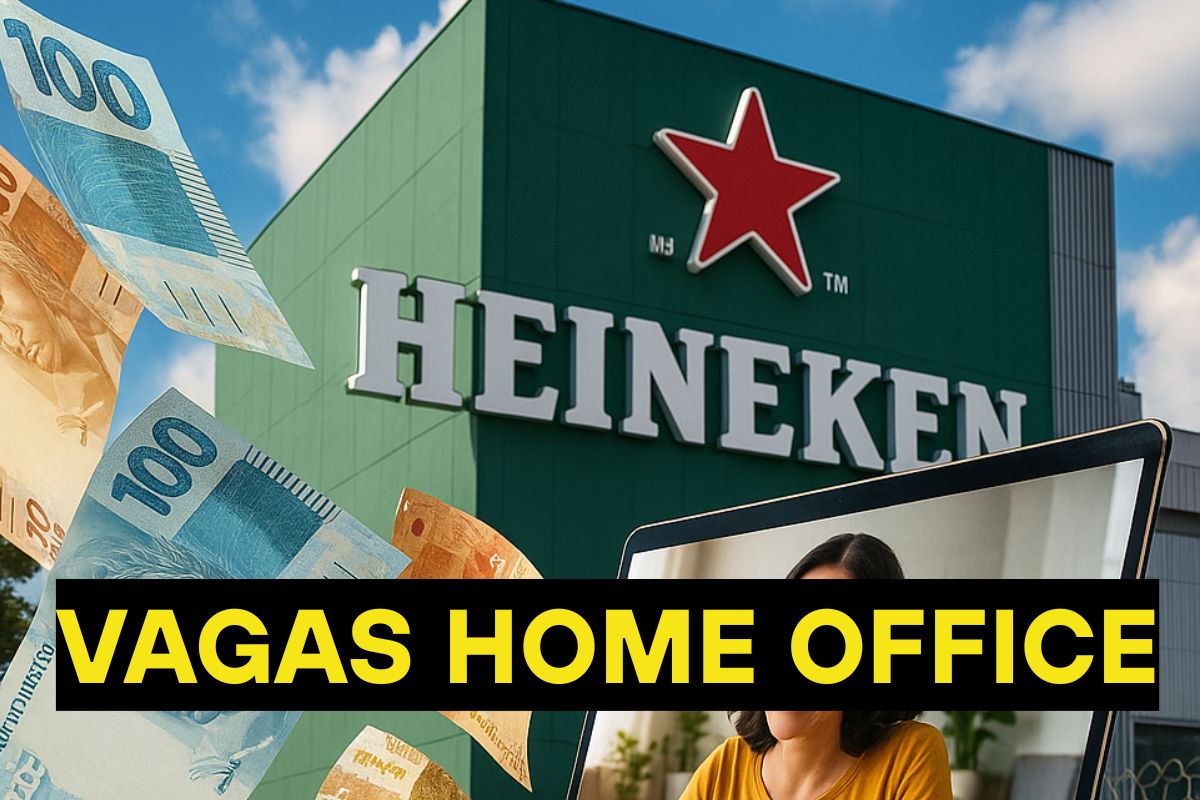 A Heineken abriu mais de 30 vagas 100% home office com salários de até R$ 22 mil e benefícios exclusivos, em áreas de dados e inovação.