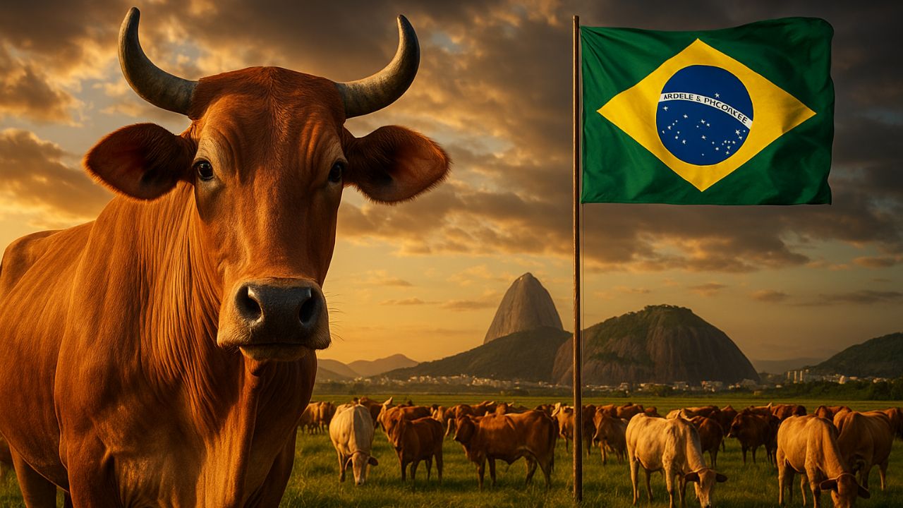 IBGE confirma: Brasil é o país do gado, com 238,2 milhões de cabeças, superando a população humana (213,4 milhões) em 11,6%