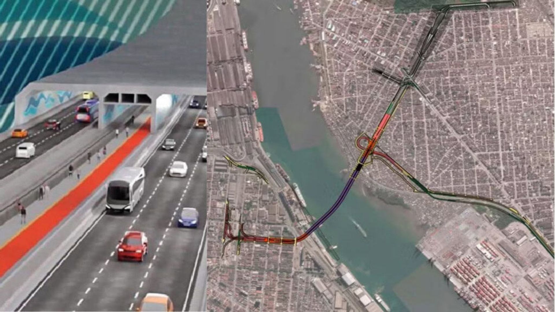 Primeiro túnel submerso do Brasil ligará Santos e Guarujá em 3 minutos, com técnica inédita e investimento de R$ 6,8 bilhões.