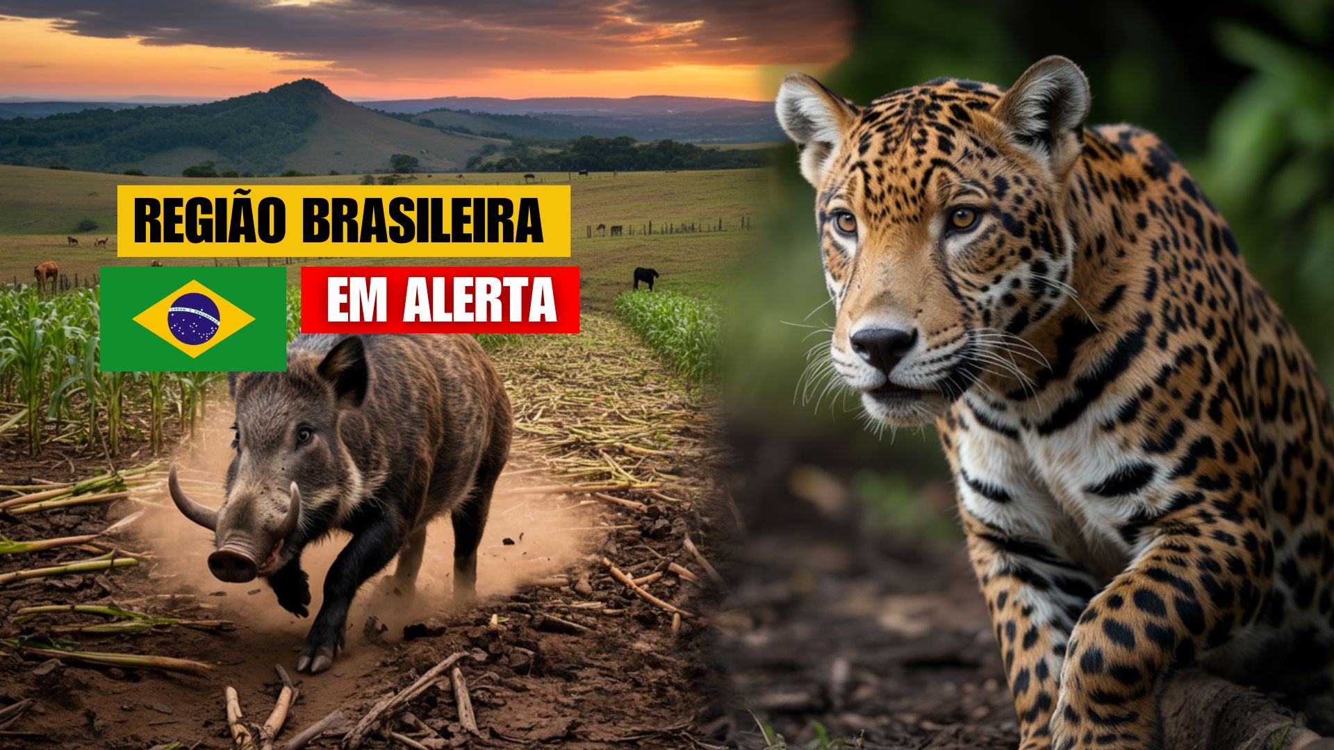 Ibama alerta para riscos de javalis e onças no Espírito Santo e promove oficinas de prevenção para proteger agropecuária e moradores.