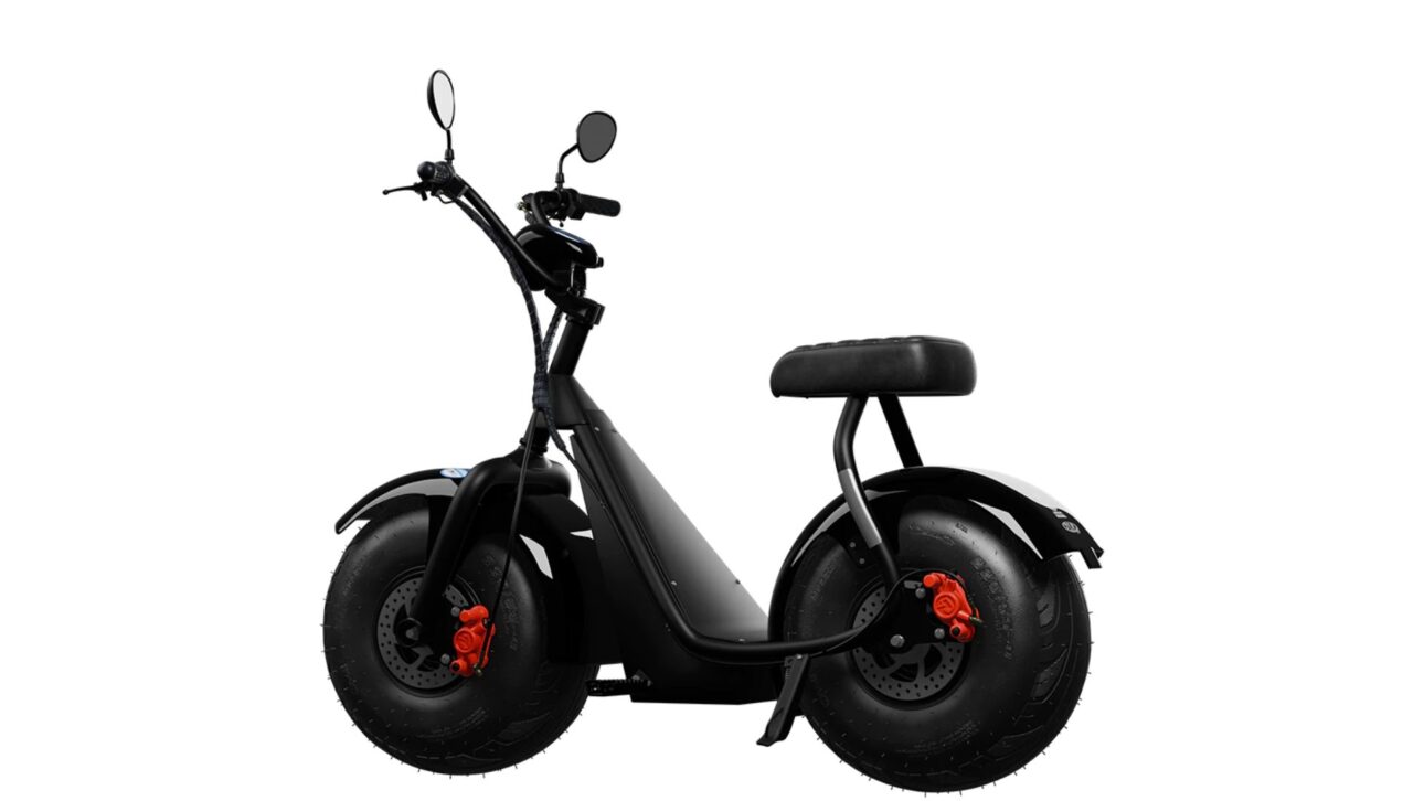 Scooter eléctrica TUI POP tiene motor 1000W, hasta 60 km de autonomía, frenos a disco y cuesta R$ 7,3 mil en Brasil.