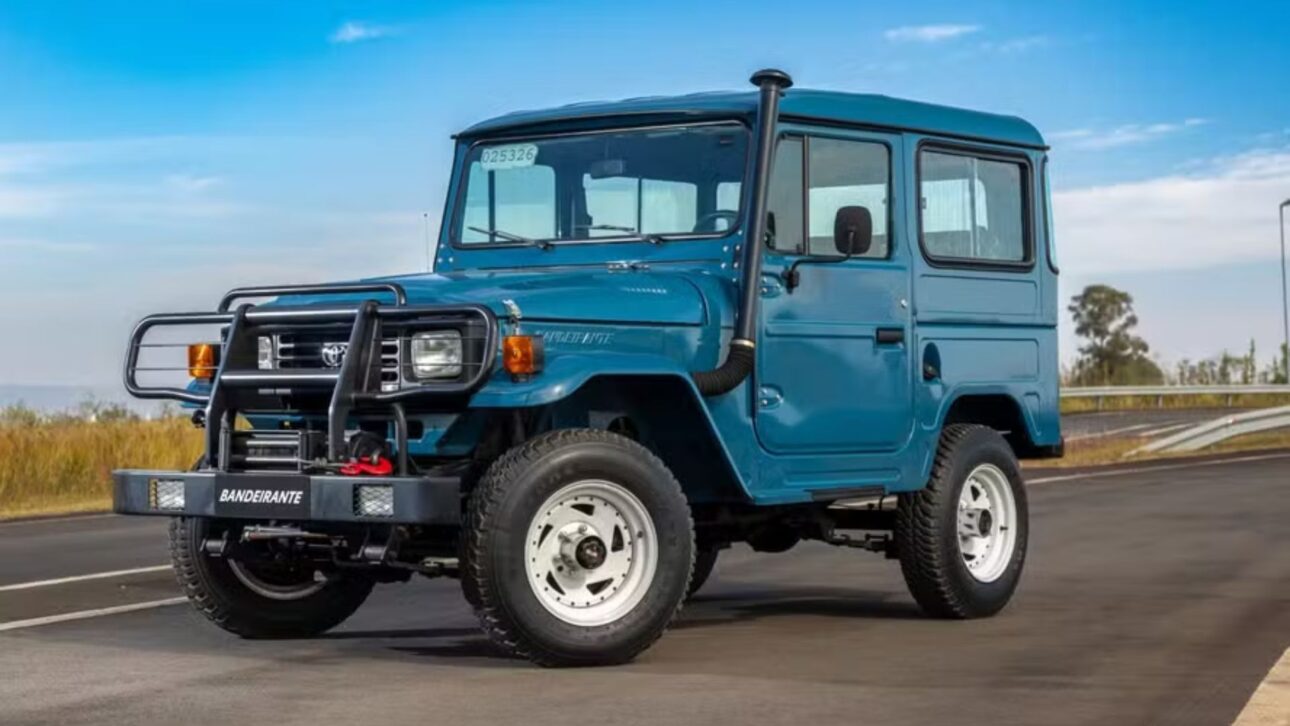 Descubre la historia del Toyota Bandeirante, el jeep 4x4 indestructible que nació del Land Cruiser y marcó Brasil durante cuatro décadas.