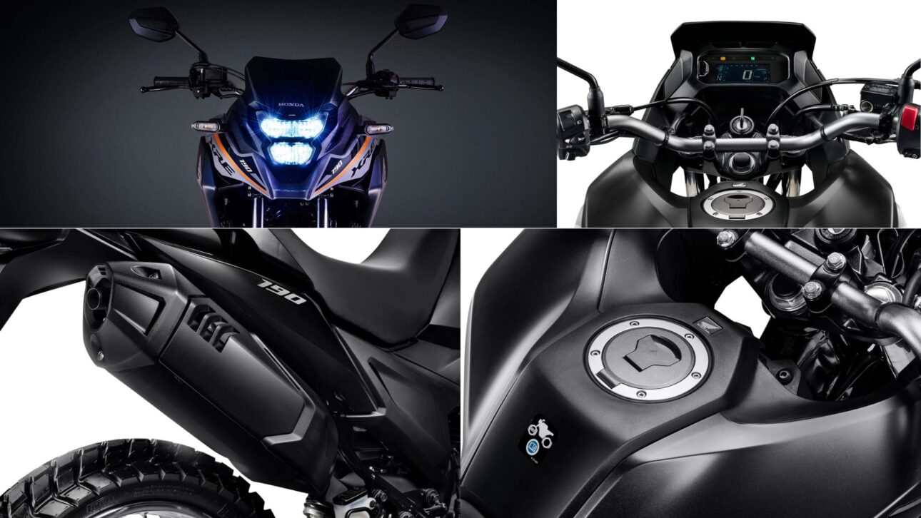 Honda XRE 190 2026 llega con motor flex de 16 cv, nueva color gris metálico, suspensión reforzada y precios a partir de R$ 23.580.
