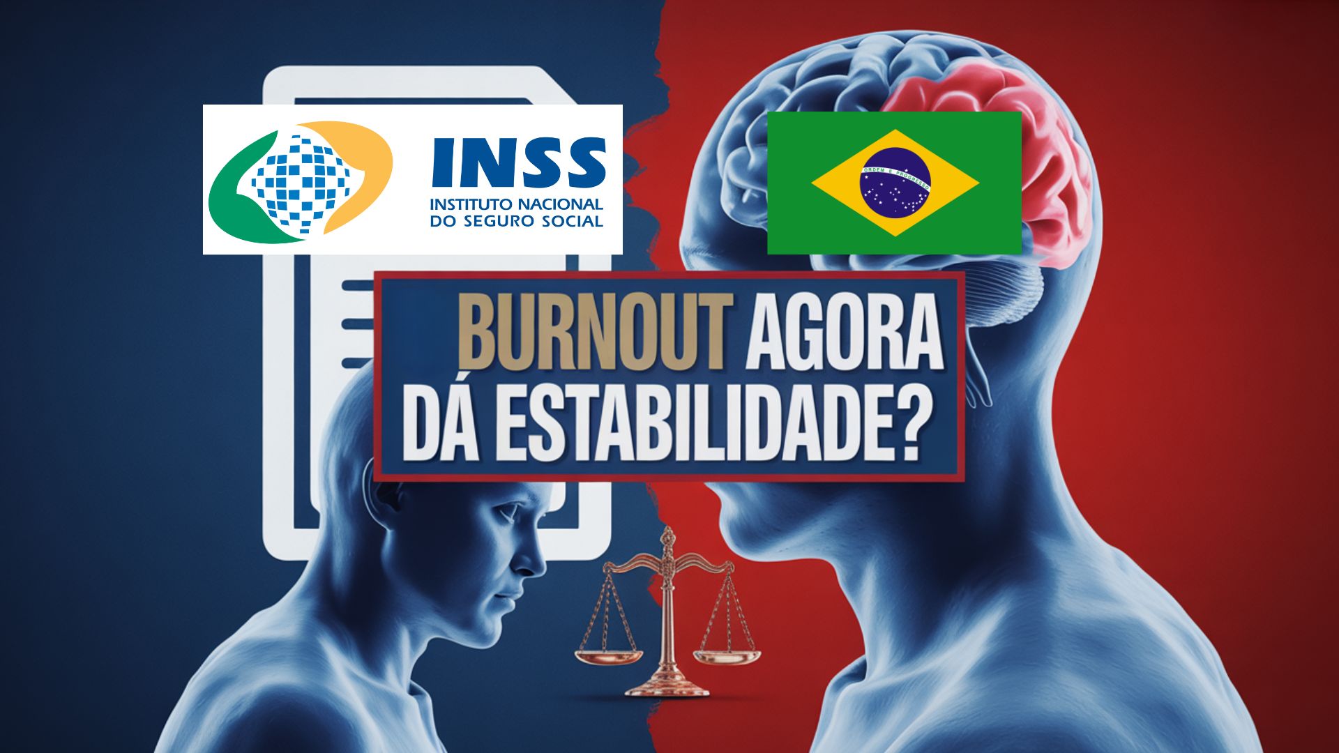 Nova NR-1 exige que empresas incluam riscos psicossociais no PGR a partir de 2026. Burnout garante estabilidade de 12 meses.