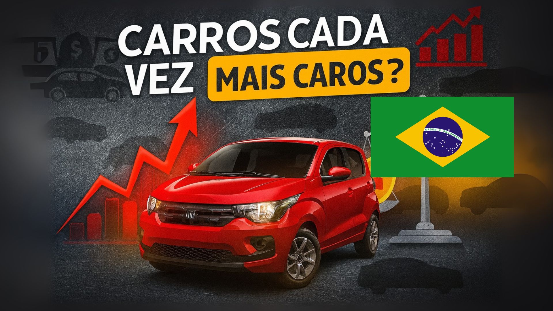 Preço dos carros dispara no Brasil: entenda por que o Fiat Mobi subiu 148% com aço mais caro, peso maior e novas exigências de segurança.