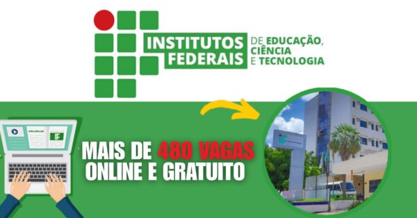 IFFar abre 480 vagas em cursos técnicos gratuitos e 100% EaD no RS. Inscrições online até 16 de outubro de 2025.