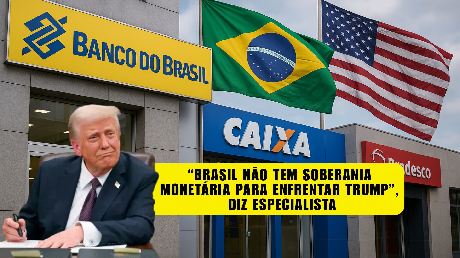 Sanções dos EUA podem afetar bancos brasileiros, travar acesso ao dólar e impactar exportações e salários em 2025.