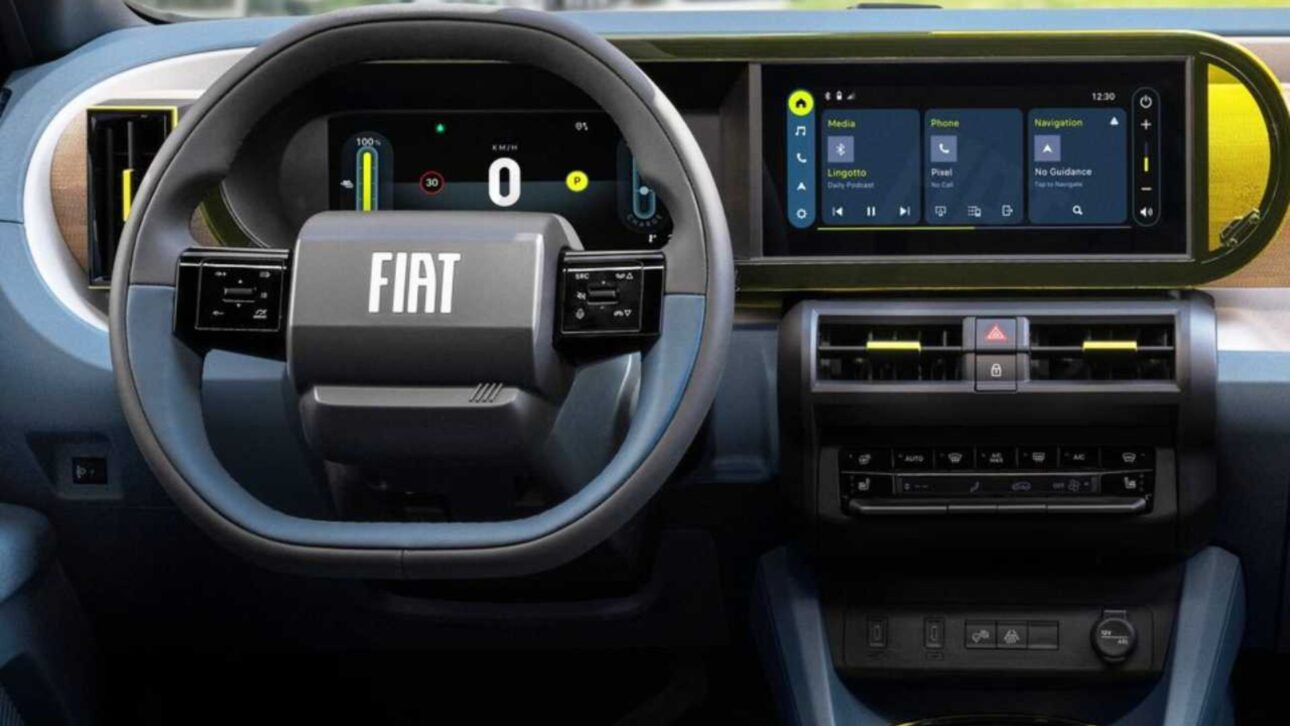Nuevo Fiat Argo 2027 llega a Brasil con motor 1.0 turbo, cambio CVT e interior tecnológico con pantalla panorámica sofisticada.