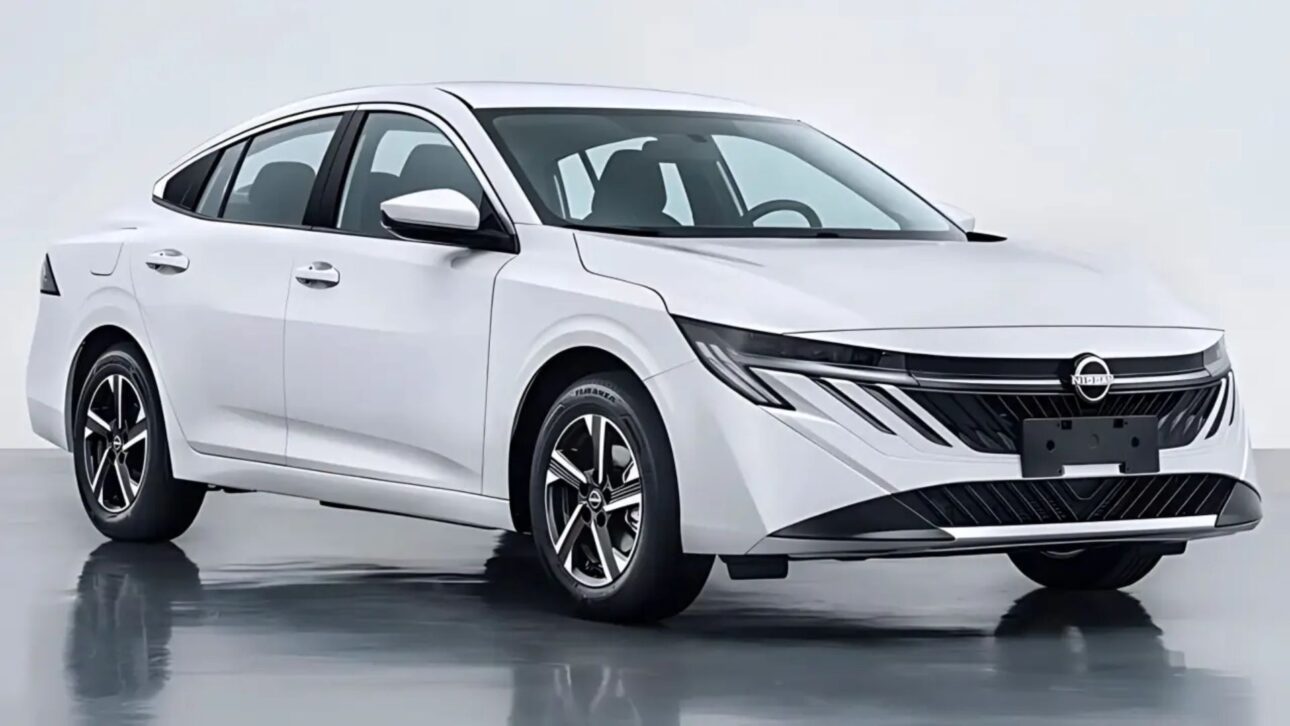 Nissan Sentra 2026 estrena con nuevo diseño, motor híbrido de 136 cv y versión 1.6 de 135 cv. El sedán ya se prueba en Brasil.