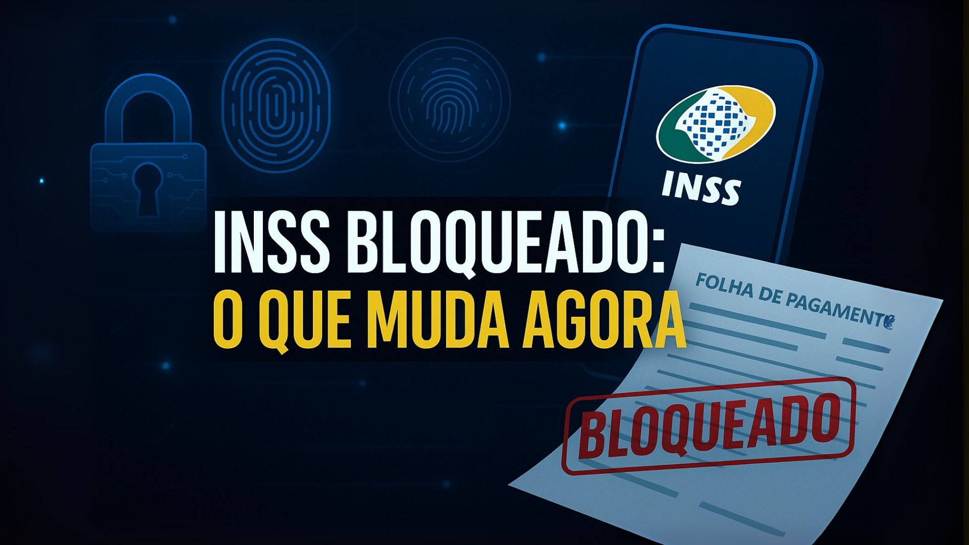 TCU mantém bloqueio automático no INSS e exige biometria no crédito consignado. Medida protege aposentados de descontos indevidos.