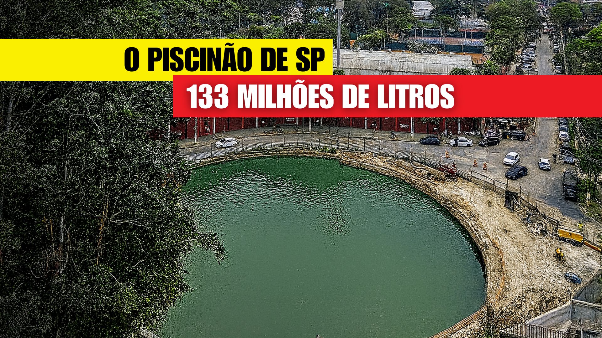Obras no Morumbis criam piscinão de 133 milhões de litros para conter enchentes. Trânsito terá bloqueios e mudanças até 2026.