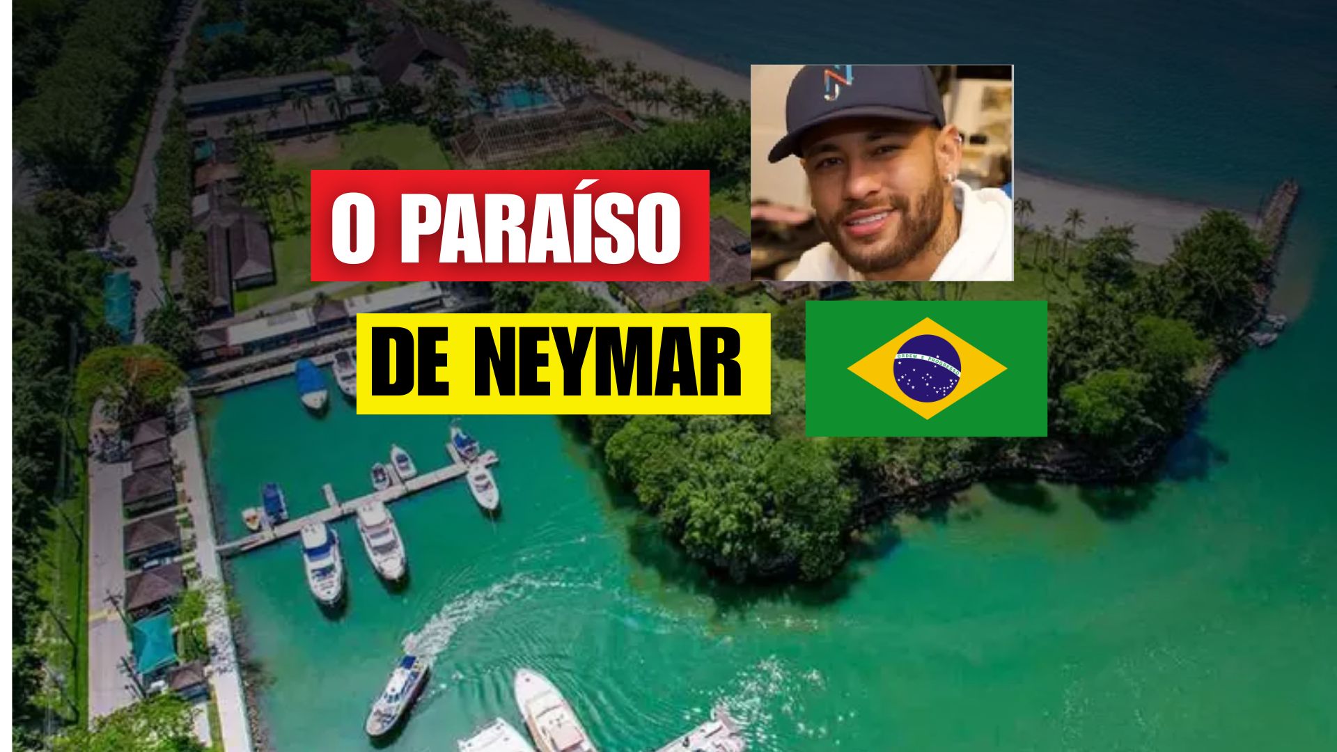 Mansão de Neymar em Mangaratiba tem lago de 1.000 m², heliponto e campo. Obra foi embargada em 2023, mas liberada pela Justiça em 2024.