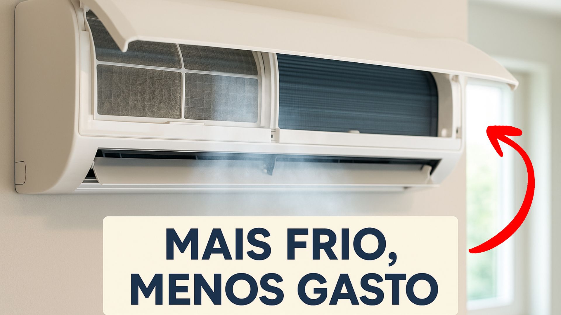 Limpar filtros e rolo do ar condicionado aumenta o resfriamento e reduz o consumo de energia. Veja como a manutenção simples ajuda.
