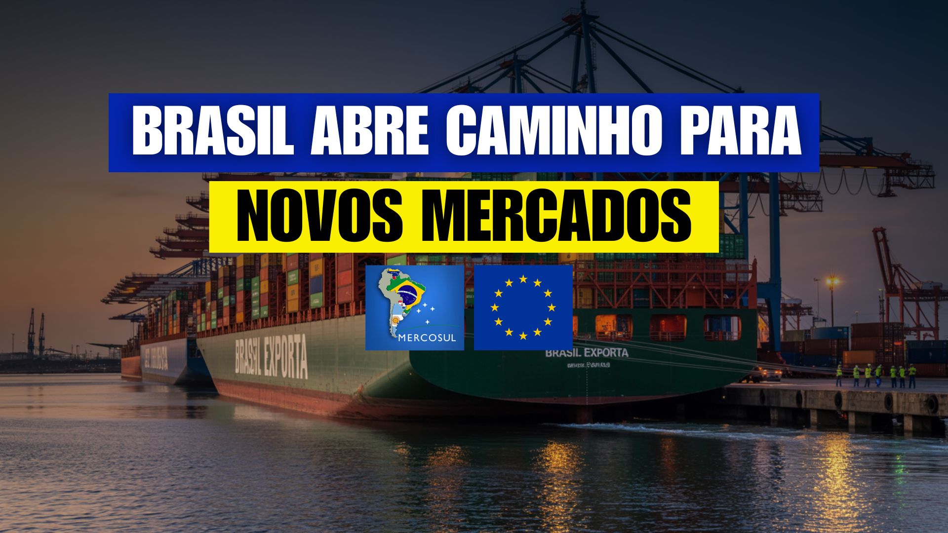 Brasil fecha acordo com EFTA via Mercosul, zera tarifas para 97% das exportações e abre novos mercados para o agronegócio.