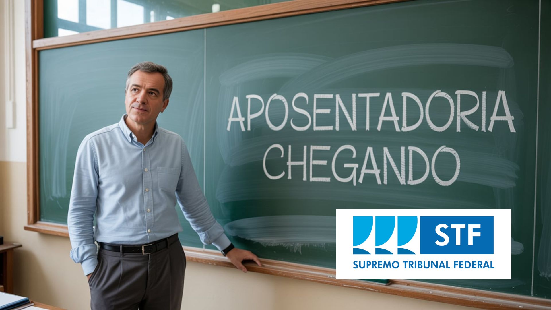 STF garante aposentadoria antecipada a professores do DF com abono retroativo desde 2015. Decisão combina regras previdenciárias.