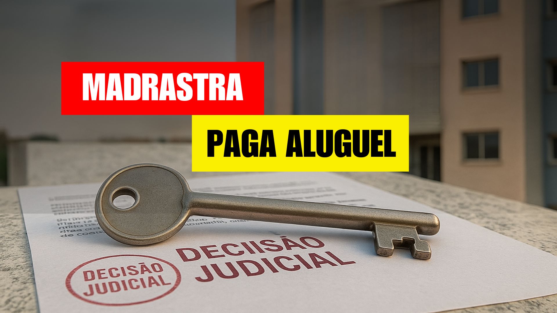 TJ-SP determina que madrasta pague 75% de aluguel a enteados para morar em imóvel da família, após disputa sobre copropriedade.