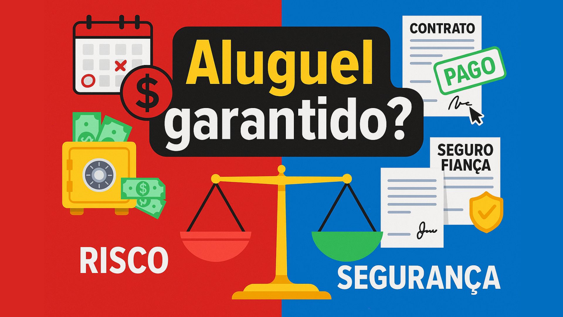 Descubra como caução, fiador e seguro fiança funcionam contra atraso no aluguel e o que diz a Lei do Inquilinato.