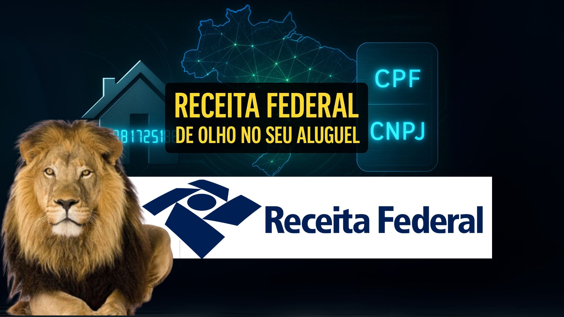 Receita Federal cria cadastro CIB para rastrear imóveis e cruzar dados com CPF e CNPJ, ampliando a fiscalização sobre aluguéis.
