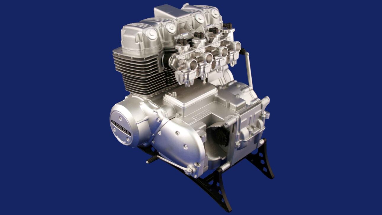 Motor Honda 4 cilindros combina diseño clásico y eficiencia, símbolo de deportividad y ingeniería japonesa consagrada. (Imagen: Divulgación)