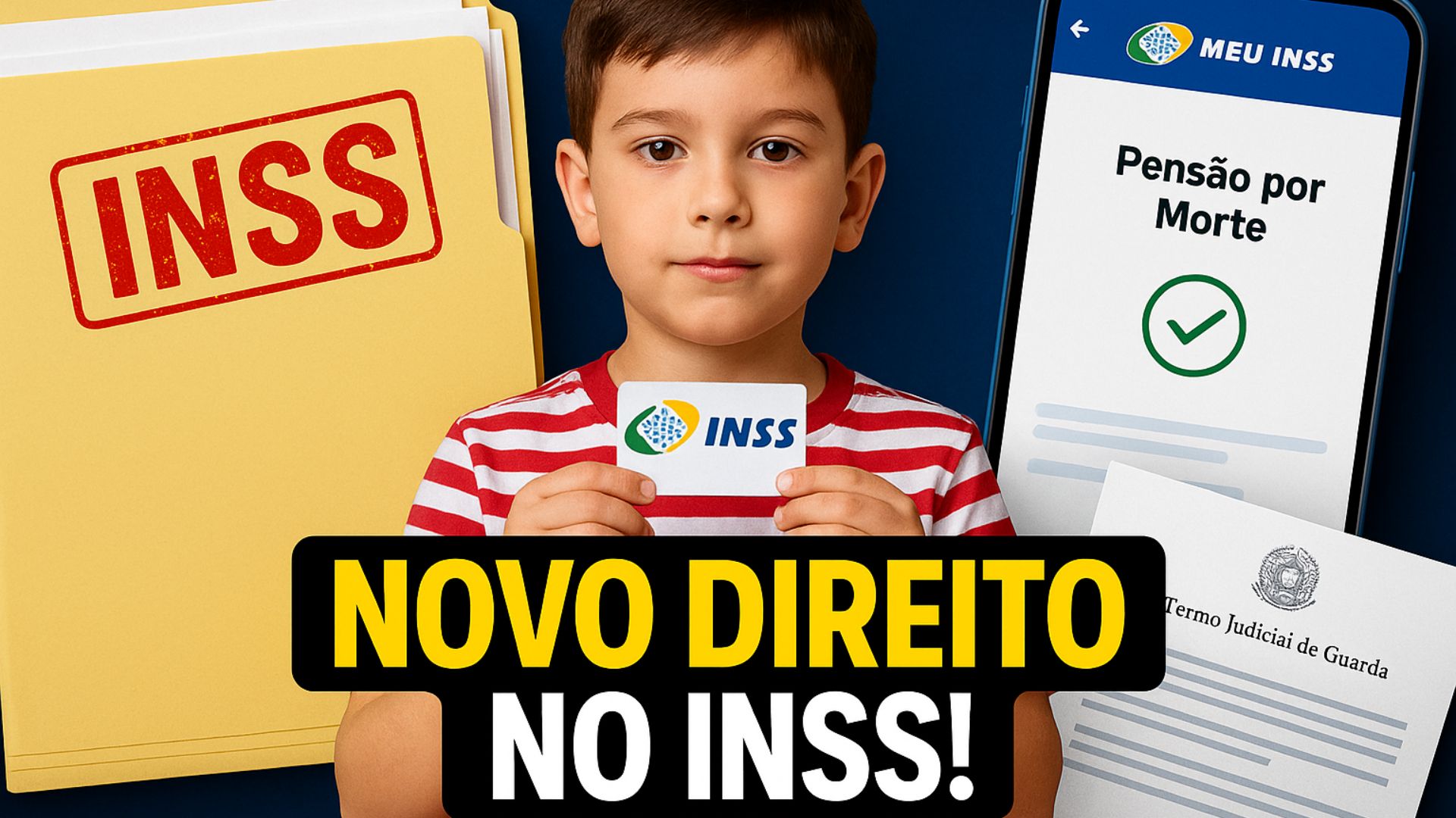 Lei 15.108/2025 garante pensão do INSS a filho de criação. Veja documentos, prazos e como pedir pelo Meu INSS.