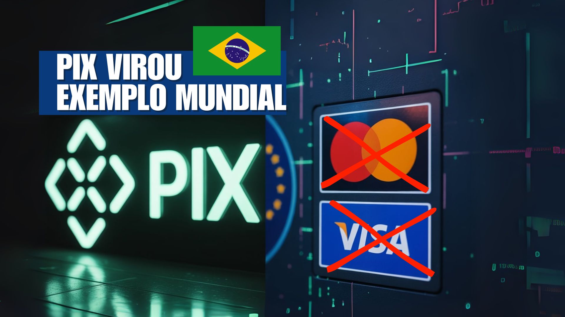 União Europeia aprova roteiro para criar euro digital inspirado no Pix e reduzir dependência de Visa e Mastercard.