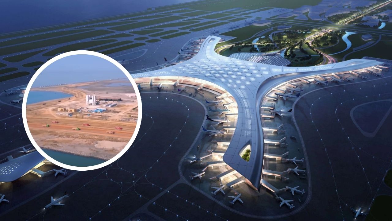 Insanidade chinesa China investe R$ 130 bilhões em UM aeroporto offshore, mais que o dobro do investimento em 66 aeroportos brasileiros (1)