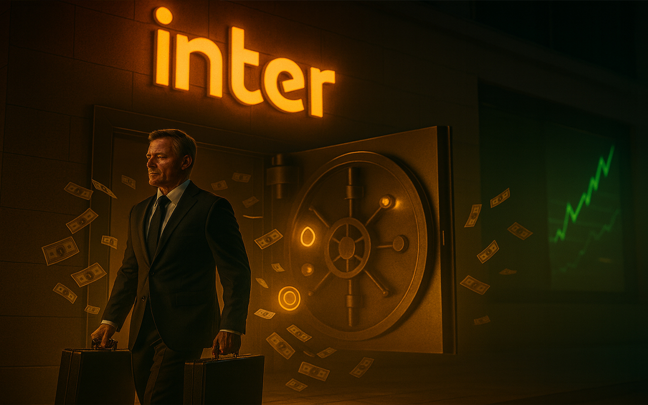 Inter liga o modo bancão, começa a cortar Brindes de clientes visando tickets mais altos e lucro salta 53%, com base superando 40 milhões