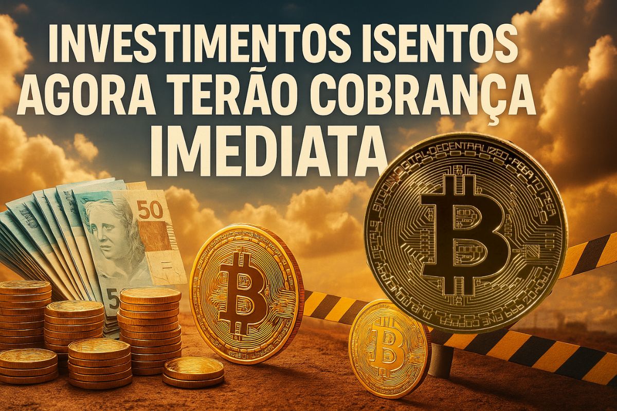 Medida provisória muda a tributação de investimentos, atinge CRI e até criptomoedas, unifica regras e redefine impacto no bolso do investidor.