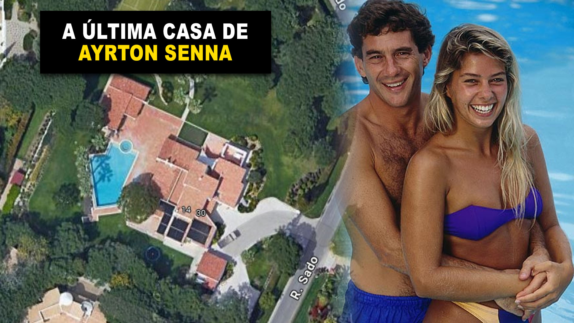 Luxuosa, com piscina aquecida e campo de golfe, a mansão que Ayrton Senna viveu com Adriane Galisteu foi vendida por 10 milhões de euros