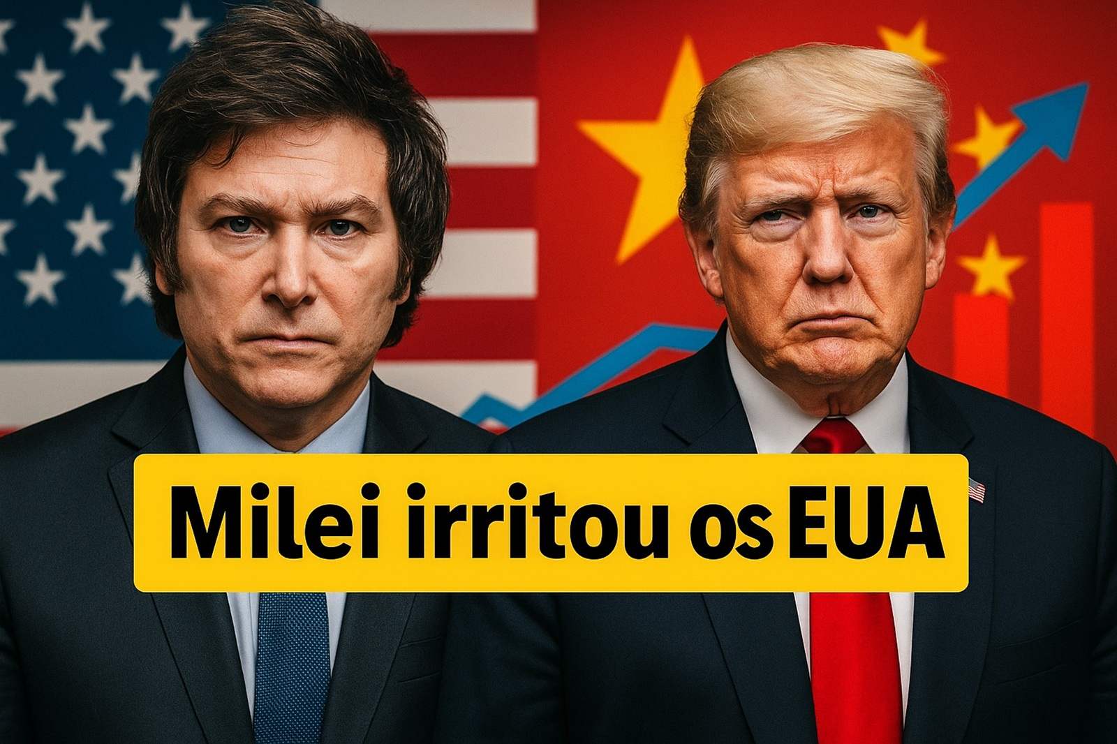 Milei fecha negócios bilionários de soja com a China, irrita Trump, gera perdas para agricultores americanos e amplia tensões comerciais globais.