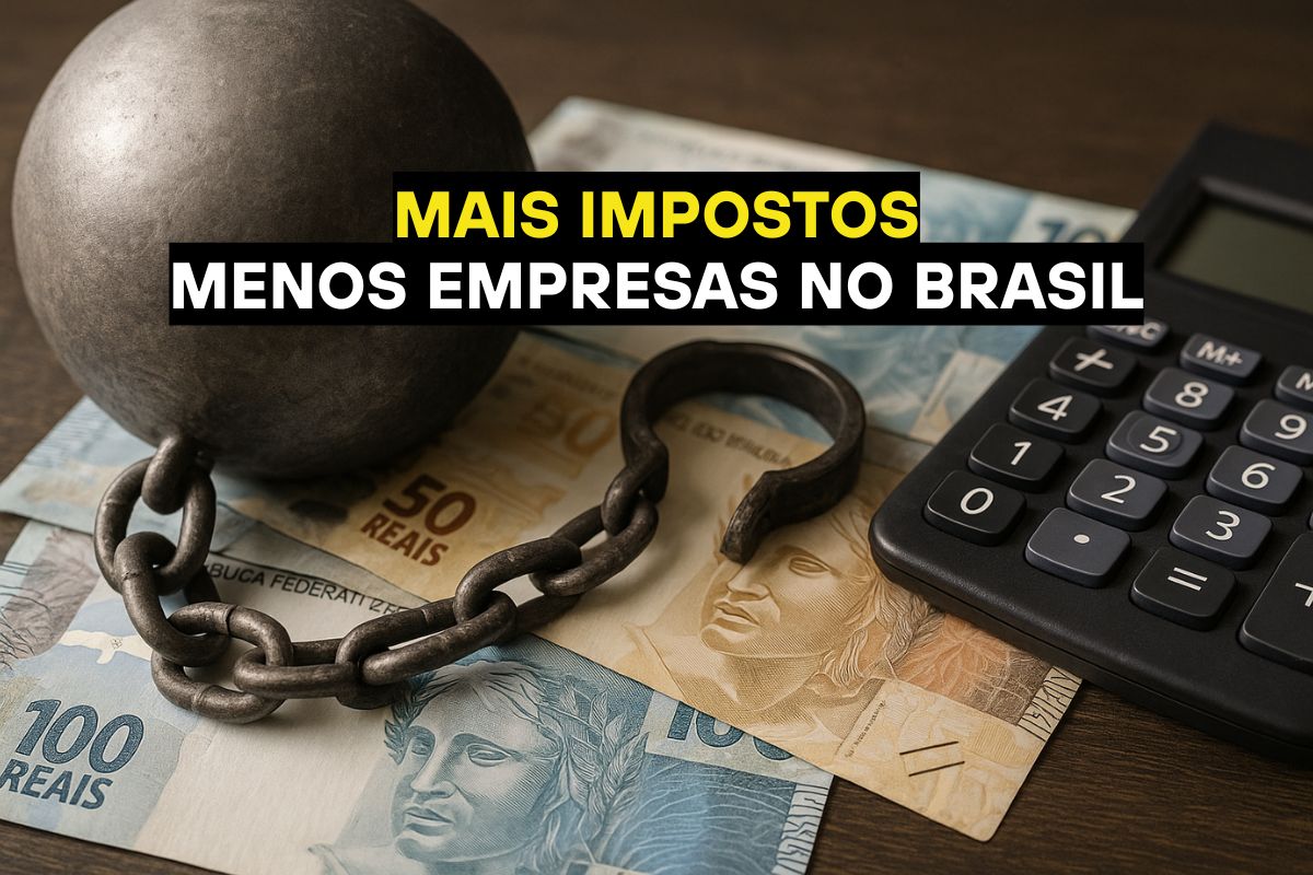 Fernando Ulrich alerta que mais impostos no Brasil não resolvem o rombo fiscal e só agravam privilégios, aumentando risco de fuga de empresas e queda da competitividade.