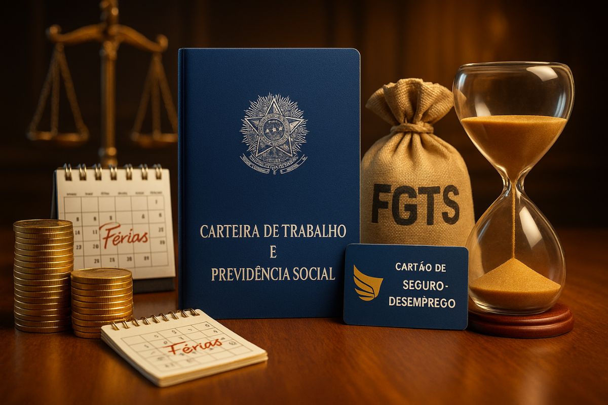 Sem carteira assinada: trabalhador que comprova 5 requisitos pode cobrar férias, 13º, FGTS e seguro-desemprego