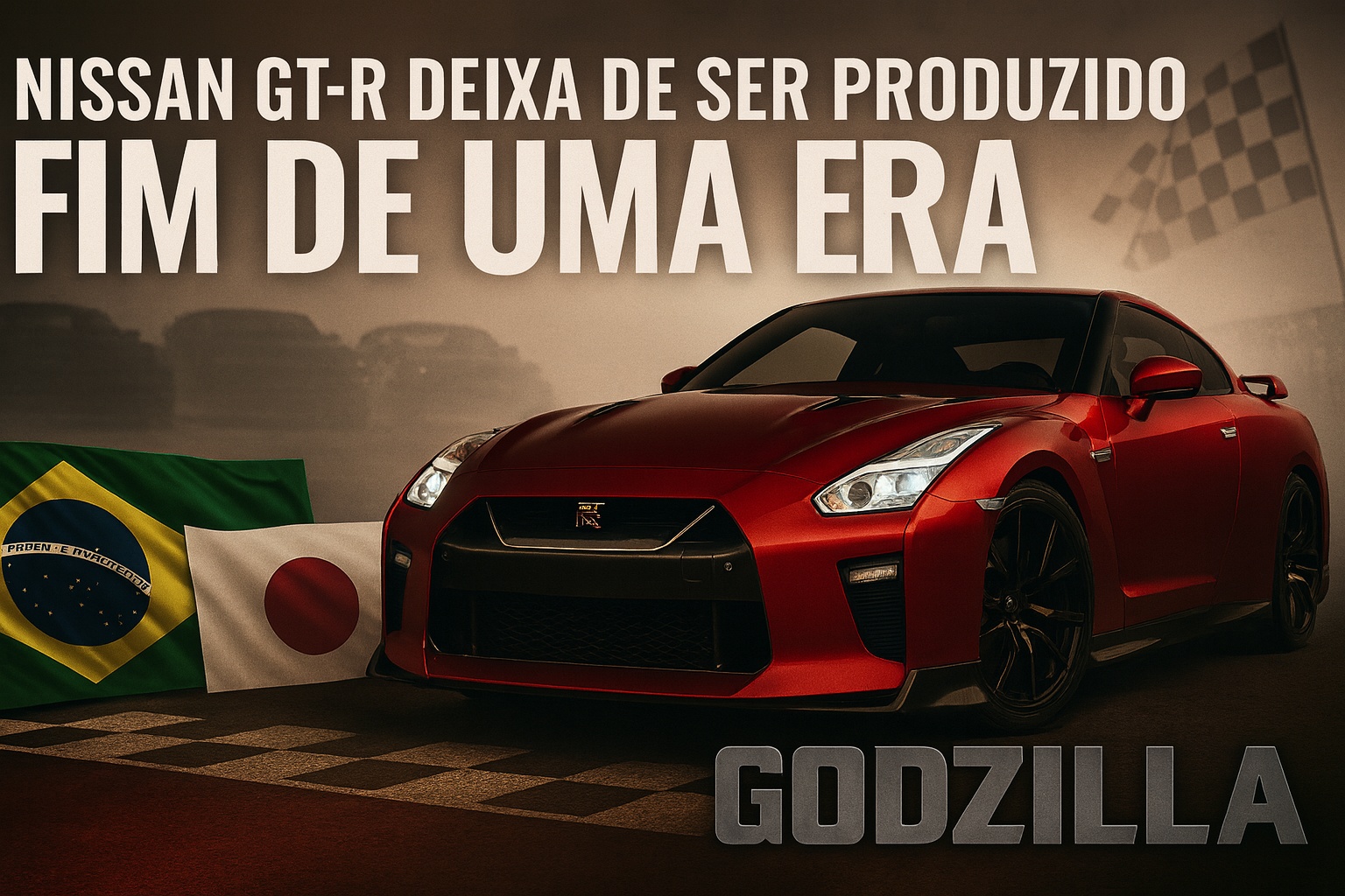 Nissan GT-R deixa de ser produzido: o fim de uma era para o lendário ‘Godzilla’, que reinou por 18 anos, quebrou recordes de pista e criou uma legião mundial de fãs